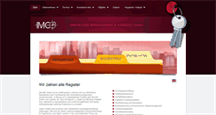 Desktop Screenshot of imc-gruppe.com